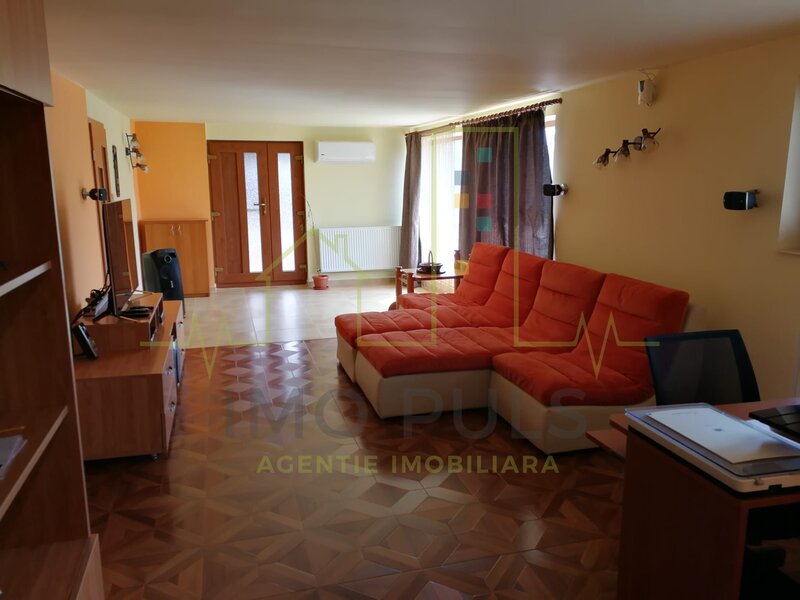 Timis  Casa individuala, mobilata si utilata, 5 camere, teren generos