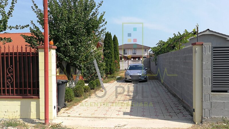 Timis  Casa individuala, mobilata si utilata, 5 camere, teren generos